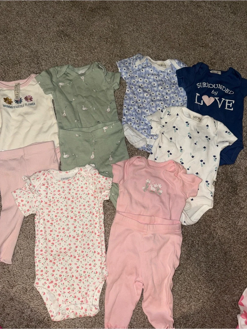 Baby Girl Bundle of Onesies
